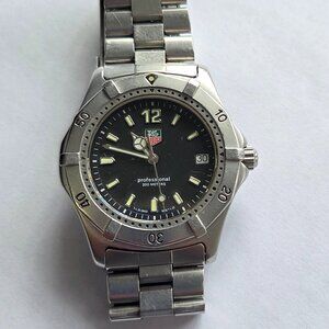 Tag Heuer Professional Stainless Watch